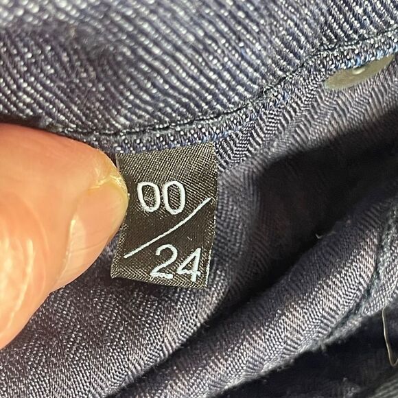 Parker Smith Relaxed Straight High Rise Jeans Sz 00/24 - Picture 8 of 10